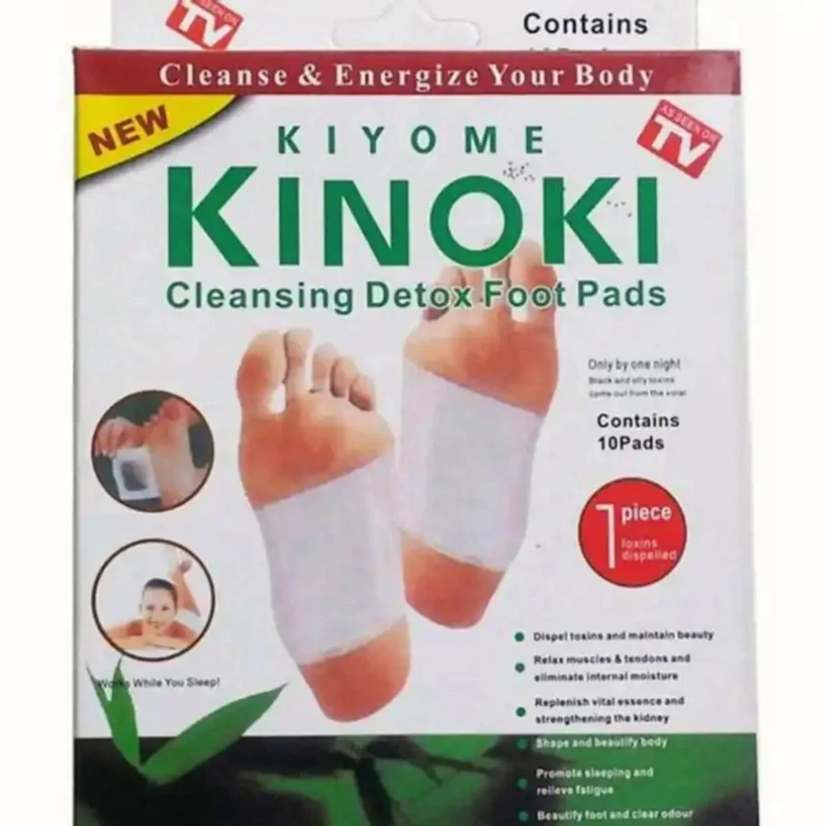 Original kinoki detox foot pad 4 Packet (40 pcs