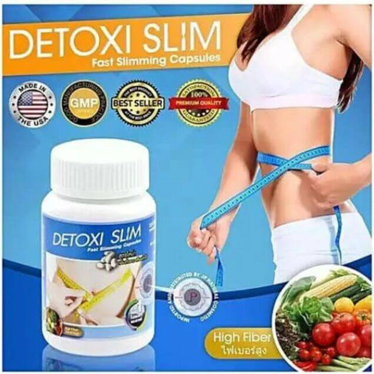 100% ORIGINAL DETOXI SLIM 1pcs