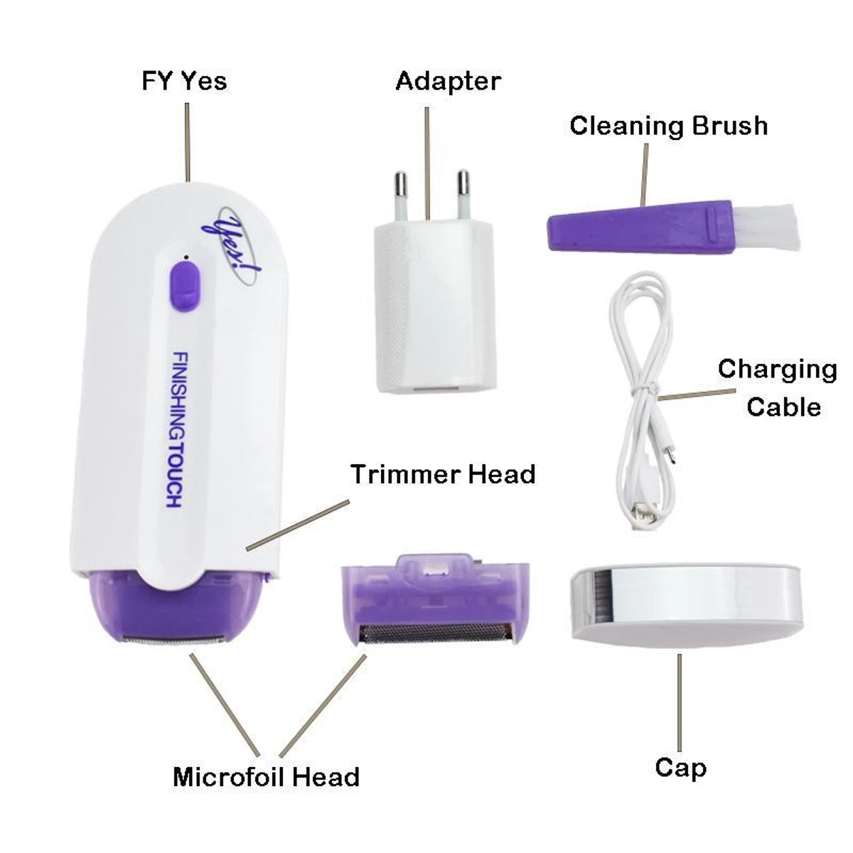 Painless Finishing Touch hair removal Free Shipping From Bangladesh