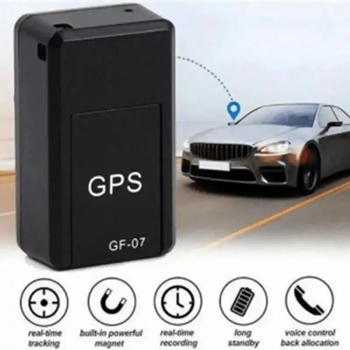 সিম ডিভাইস উইথ New GF-07 GPS Tracker