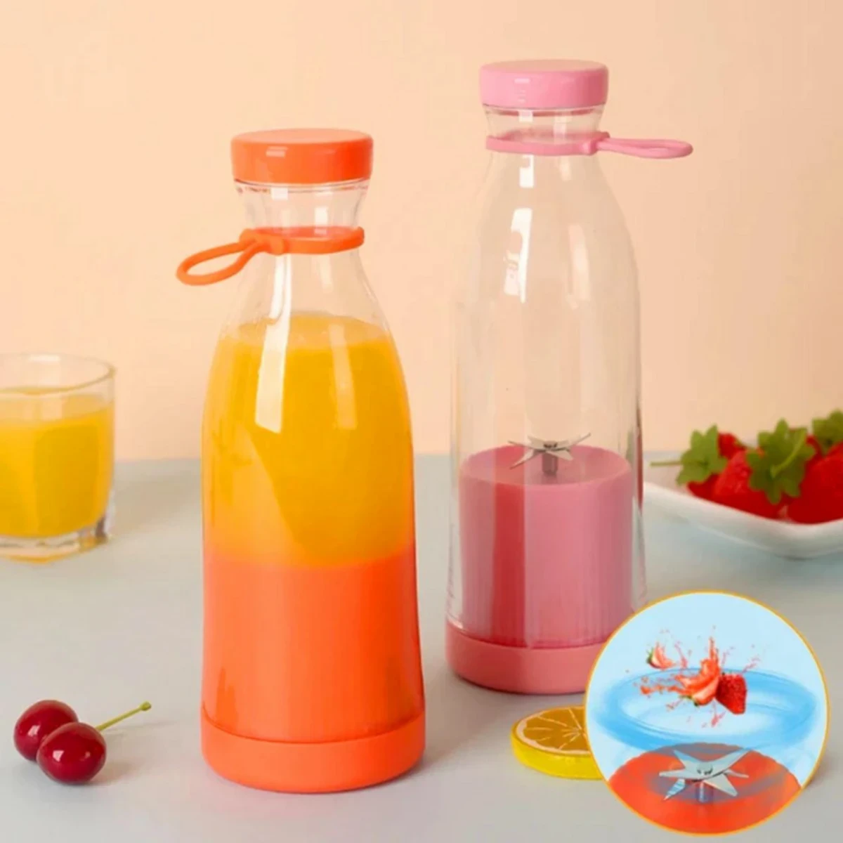 PORTABLE MINI JUICER BLENDER